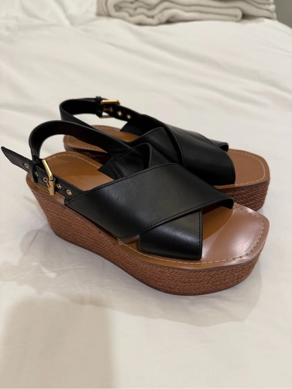 Madewell The Amee Wedge Sandal